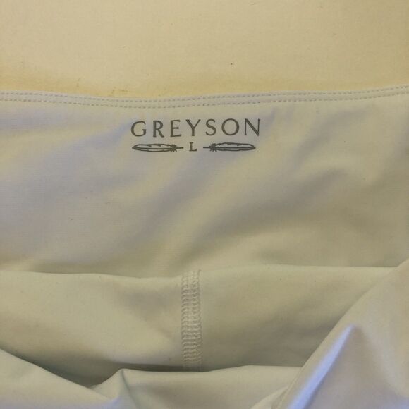Greyson Phoenix Golf Skort with Shortie Arctic White Womens Large - Picture 7 of 11